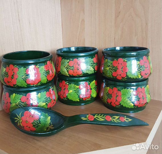 Посуда деревянная