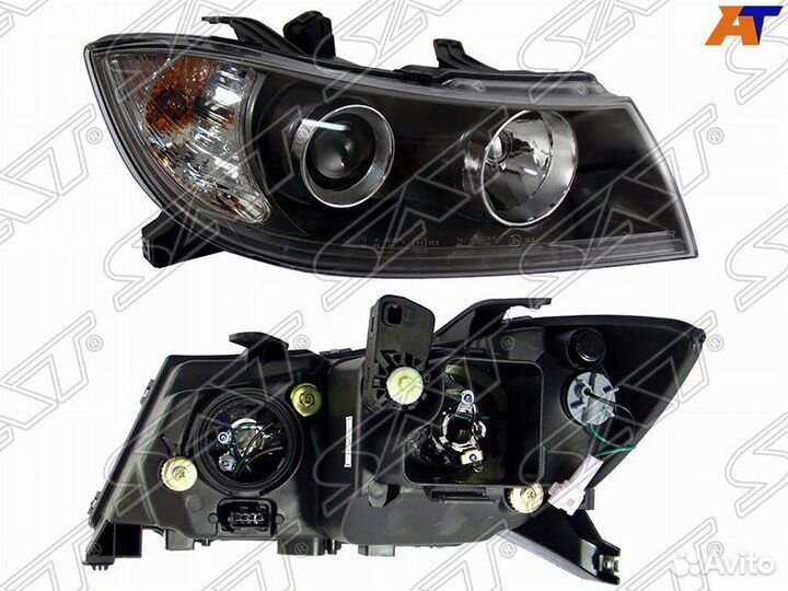 Фара lifan solano 10-14 RH диодная полоса