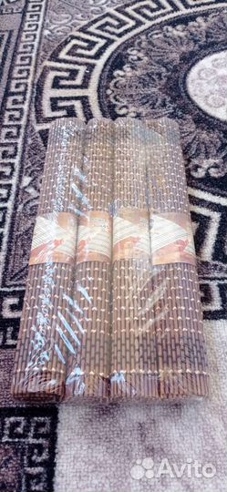 Коврики для суши (набор из 4-х штук)