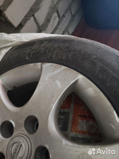 Литые диски с летней резиной r16