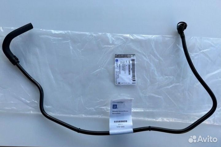 Трубка подогрева дроссельной заслонки GM