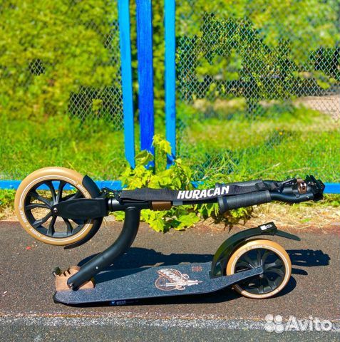 Большой самокат для взрослых. Новый