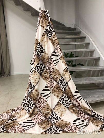 Плед флис бамбук