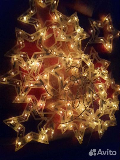 Гирлянда звезда