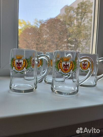 Пивная кружка стекло франция