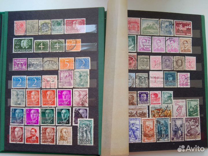 Альбом с антикварными марками с 1890х