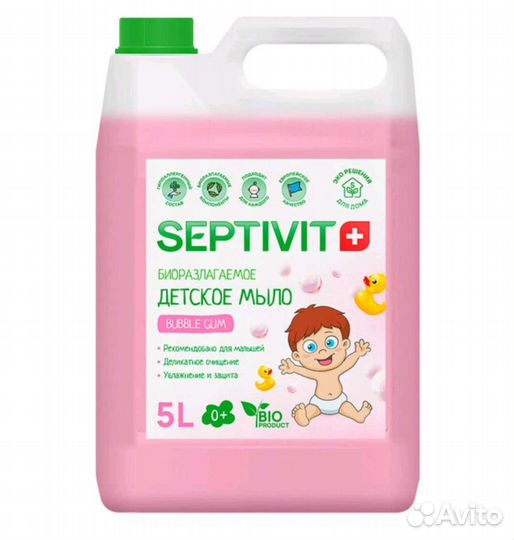 Гель для стирки Septivit для всех видов тканей