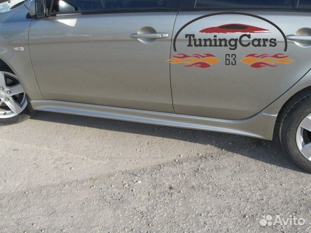 Пороги 2.0 Mitsubishi Lancer X (2007-2016)