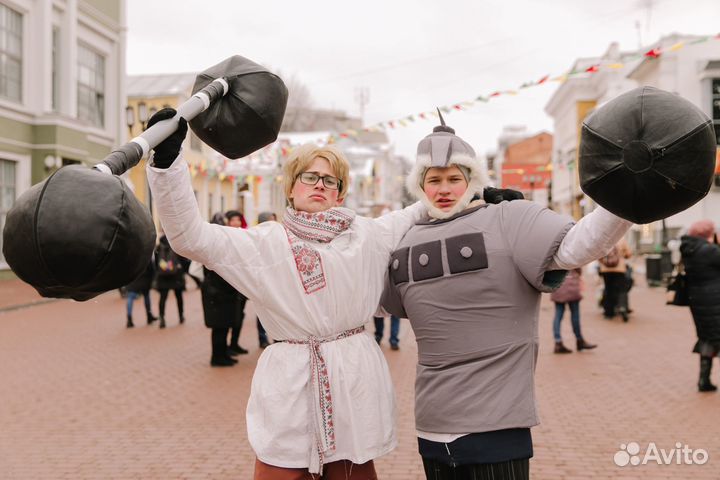 Костюмы Богатырей для аниматоров