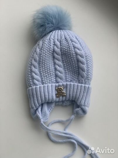Шапочка зимняя детская новая