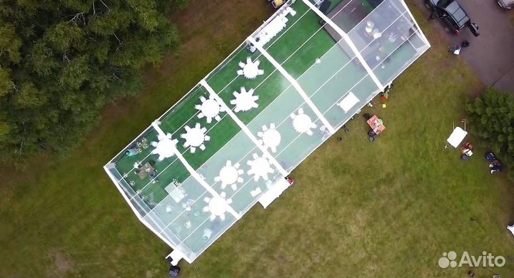 Шатер прозрачный