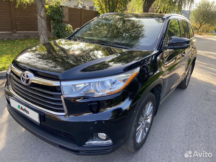 Toyota Highlander 3.5 AT, 2014, 136 000 км