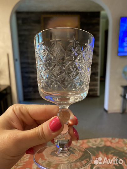 СССР Хрустальные фужеры (стопки)