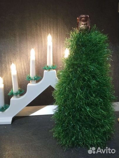 Ёлка чехол на бутылку