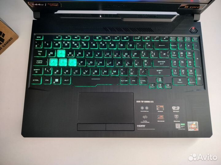 Игровой ноутбук Asus Tuf Gaming A15