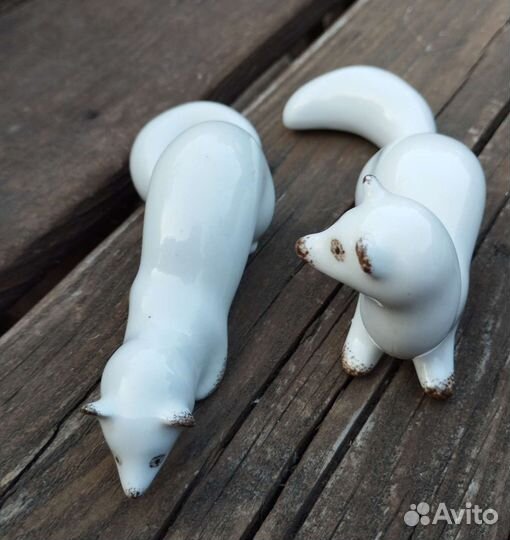 Фарфоровые статуэтки СССР. Пушистое стадо