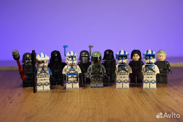 Lego star wars фигурки