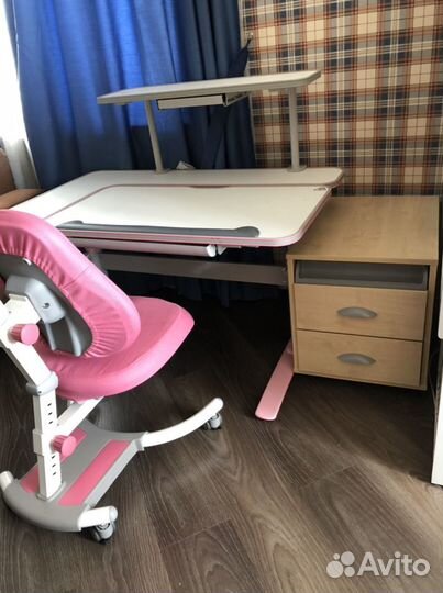 Растущая парта и стул