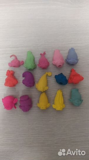 Разные коллекции из магазинов, прилипалы,скрепыши