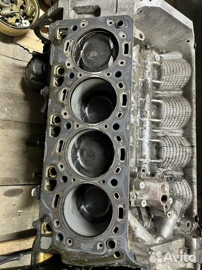 Двигатель bmw n63b44 в разбор