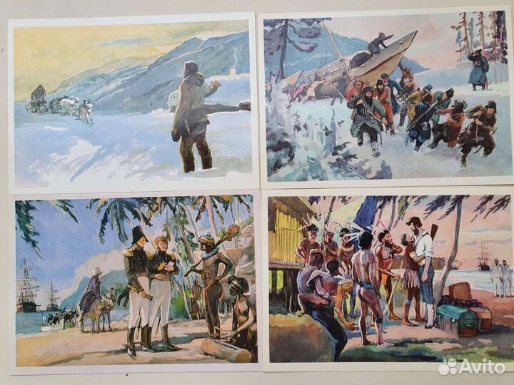 Наборы открыток СССР, открытки СССР