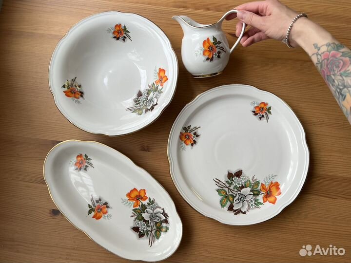 Фарфоровая посуда завод Чайка СССР