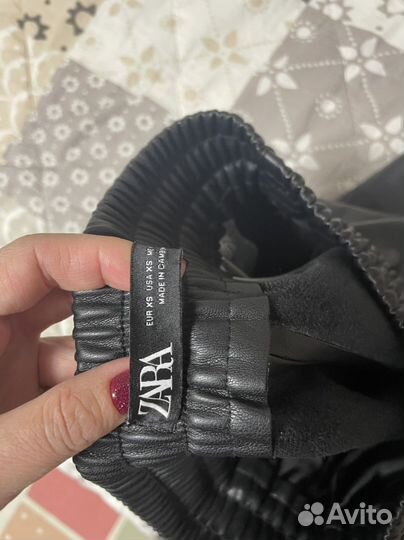 Кожаные шорты xs