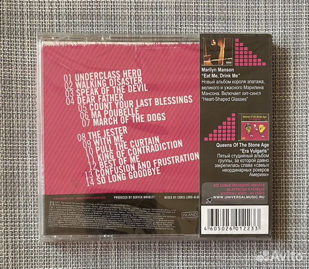 Sum 41 - Underclass Hero CD Rus