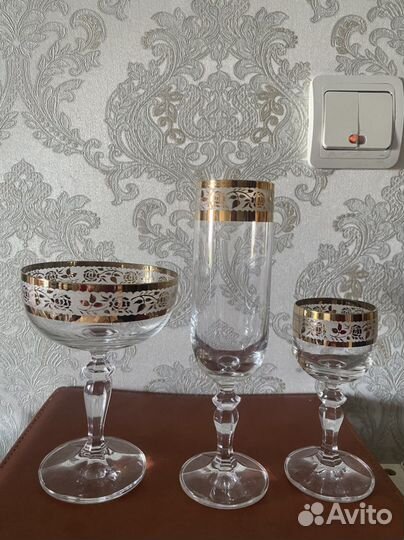 Бокалы стопки Чехословакия 80-е