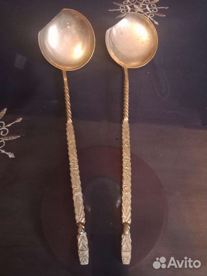 Столовые приборы мельхиор СССР