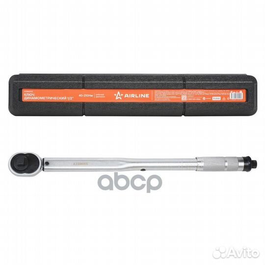 Ключ динамометрический 1/2 40-210Нм в кейсе (AT