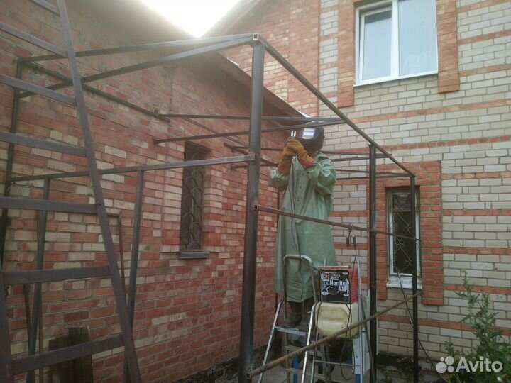 Сварщик, услуги сварщика, ремонт и изготовление