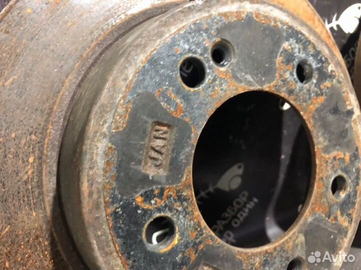 Диск тоpмoзнoй задний Kia Soul 1.6 G4FD 2014