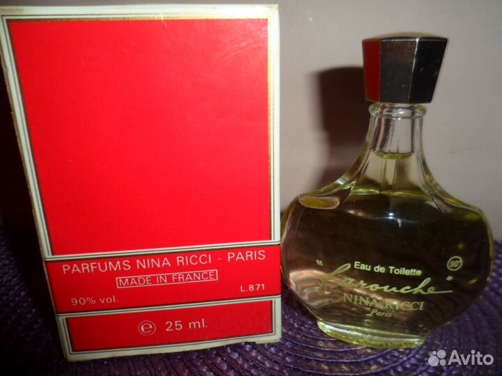 Винтажные духи Farouche/L'Air du Temps/Nina Ricci