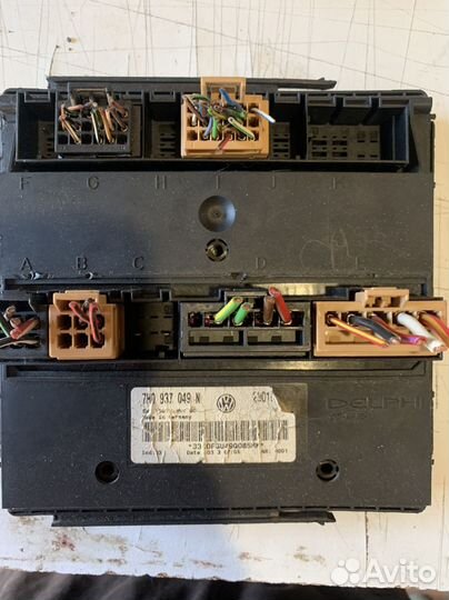 Блок комфорта volkswagen t5