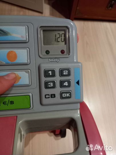 Тележка Smoby с продуктами