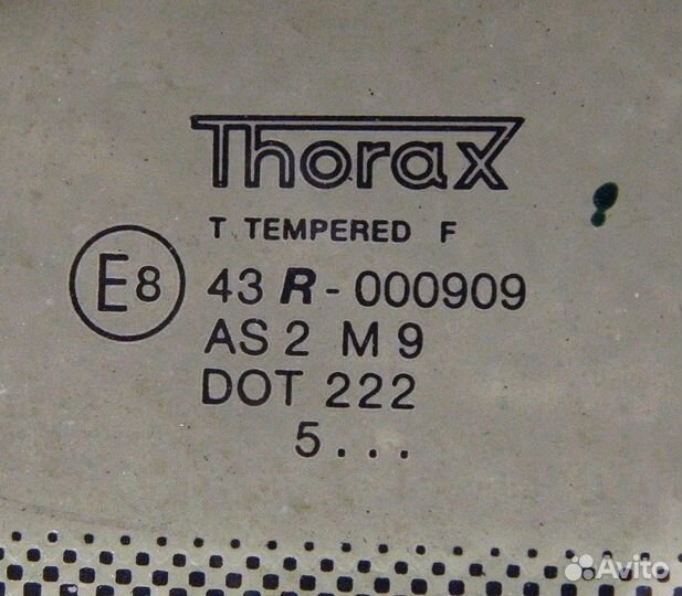 Стекло кузова правое Skoda Felicia