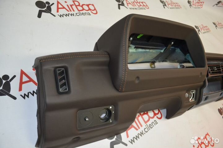 Торпедо ваз 21213 (Нива коричневая)