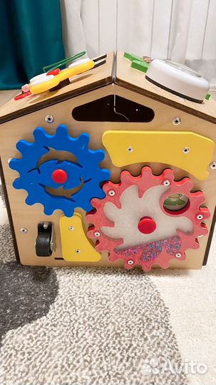 Бизиборд домик