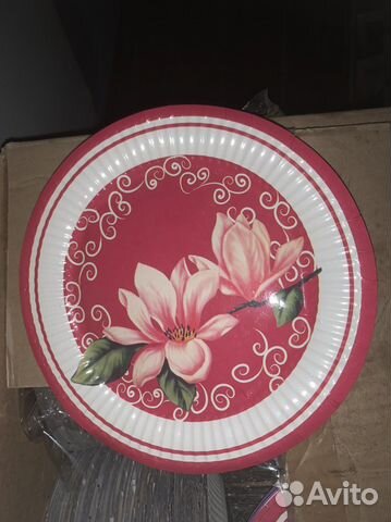 Продаю тарелки бумажные D180. Столовые