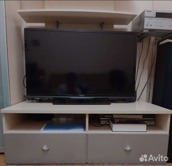 Тумбочка для тв и полка настенная