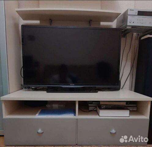 Тумбочка для тв и полка настенная