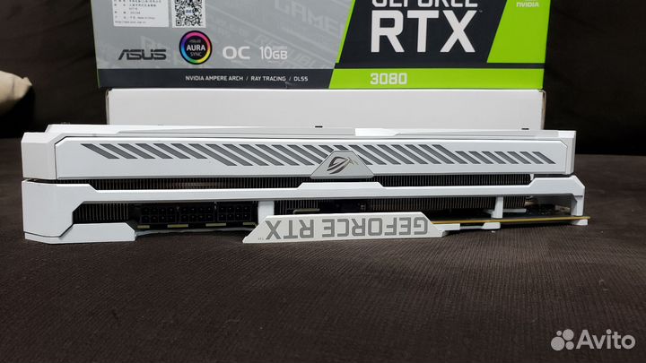 Видеокарта asus ROG strix RTX 3080 10GB White