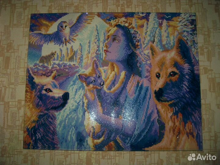 Две новые картины - алмазная мозаика и другая