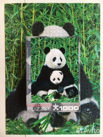 Пазл Панда 1000 деталей