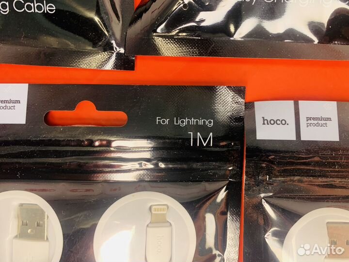 USB Кабель hoco X13 Lightning 8-pin, 2.4A, 1M