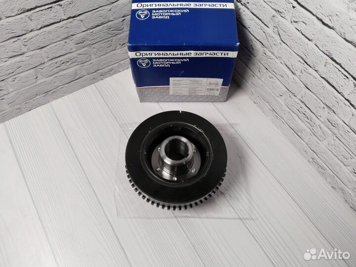 Шкив змз-406, 405, 409 коленвала двухручьевой
