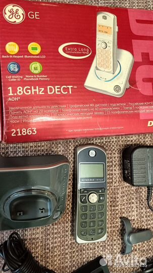 Радиотелефон General Electric 21863 стандарта dect