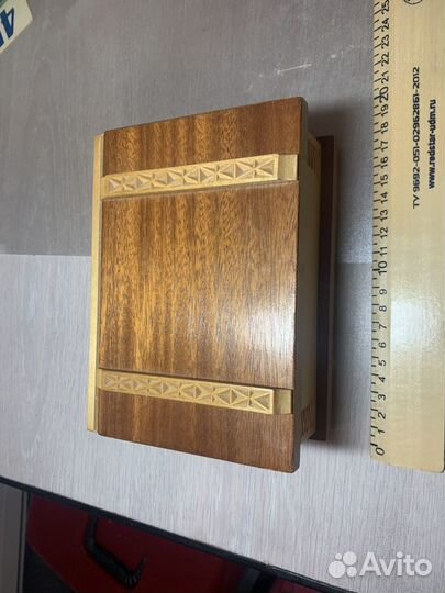 Шкатулка деревянная СССР