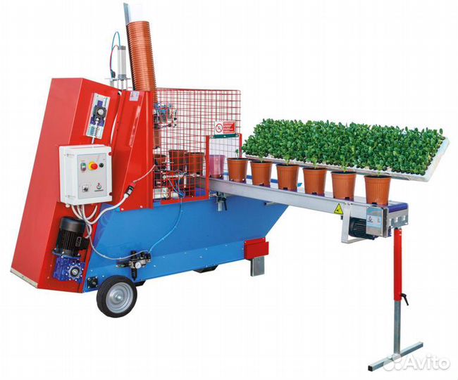 Машина для наполнения горшков грунтом